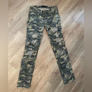 Forever 21 camouflage jeans
